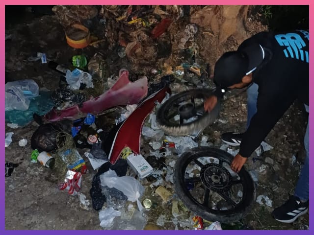 RESISTENCIA:  Agentes Recuperan Motocicleta Desarmada Tras Rastrillaje | Último momento en Chaco