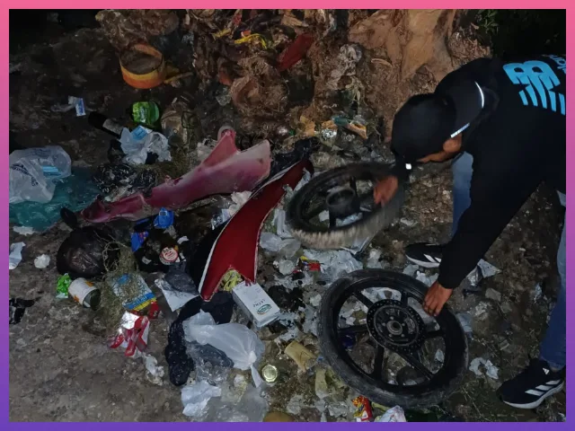 RESISTENCIA:  Agentes Recuperan Motocicleta Desarmada Tras Rastrillaje | Último momento en Chaco