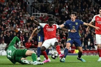 Arsenal venció al Atlético Madrid y se convirtió en el primer finalista de la Champions League