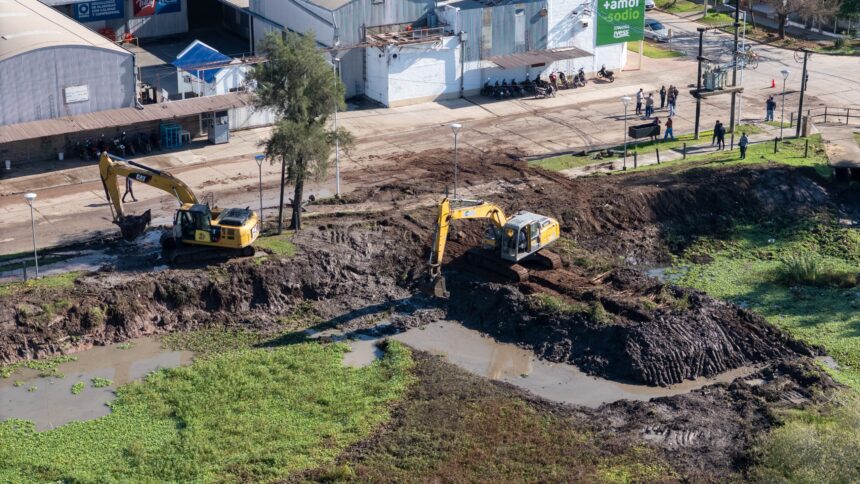 Sáenz Peña: El Municipio avanza con obras para fortalecer el sistema hídrico de la ciudad