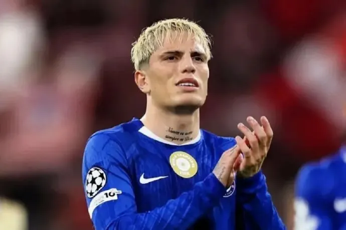 Garnacho en el Chelsea.
