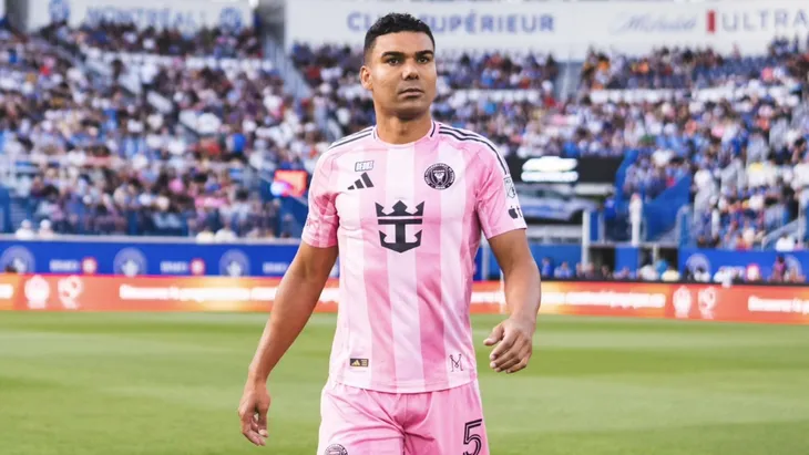 Casemiro ya sumó sus primeros minutos con el Inter Miami.