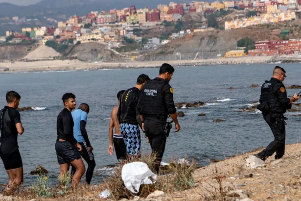 Ya son 57 los cuerpos hallados en Ceuta tras la llegada de inmigrantes desde Marruecos