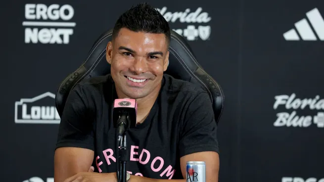 El Inter Miami de Lionel Messi le dio la bienvenida a Casemiro.