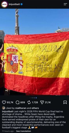 Este es el posteo que el ex One Direction likeó en Instagram.
