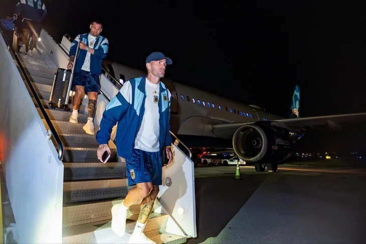 La Selección ya piensa en el partido del domingo.