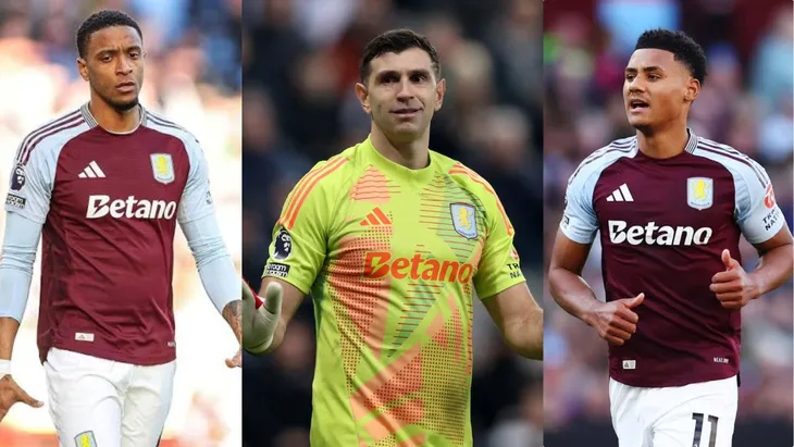 Los jugadores mundialista del Aston Villa que se ausentaron en la Supercopa.