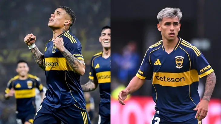 Costa y Delgado, los ausentes de Boca para el siguiente partido contra Lanús.