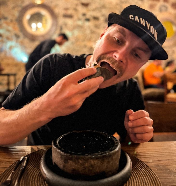Bottas es un apasionado de la gastronomía mexicana desde su visita a ese país en 2024.