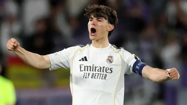 Quién es Carlos Diez, el juvenil estrella del Real Madrid con sangre argentina