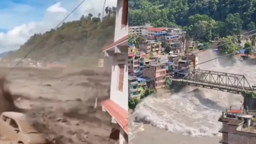 Riada mortal en Nepal: hay casi 100 muertos y más de 700 desaparecidos
