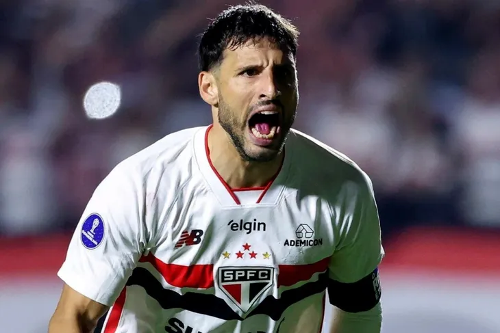 Jonathan Calleri, el exBoca que milita en Sao Paulo.