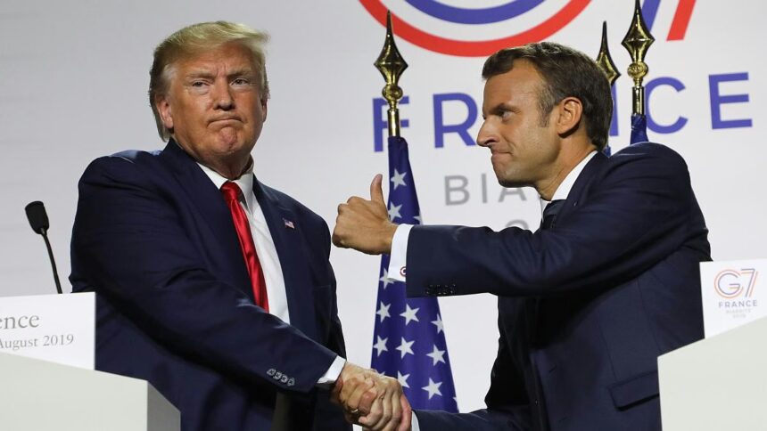 Emmanuel Macron anunció un acuerdo con Donald Trump para contener la crisis energéticaa y garantizar la navegación en el estrecho de Ormuz