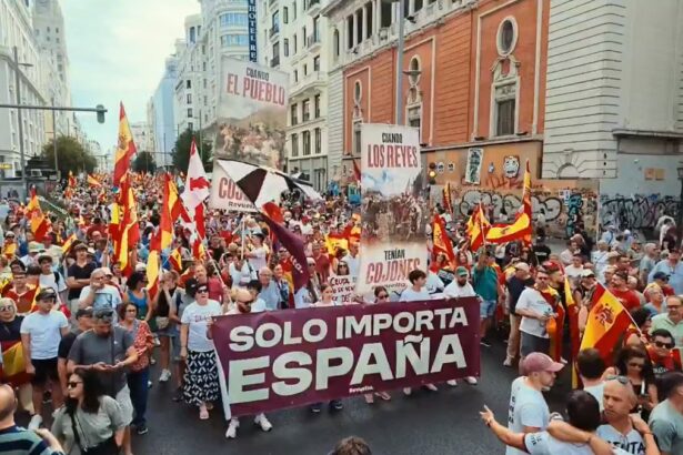 Doble jornada de protestas en Madrid: una marcha contra Pedro Sánchez y otra por el derecho a la vivienda