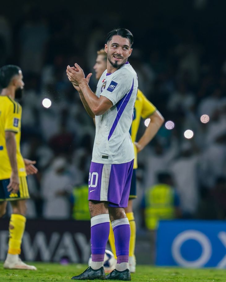 Palacios encontró en Al Ain la continuidad que no tuvo en Argentina o Europa.