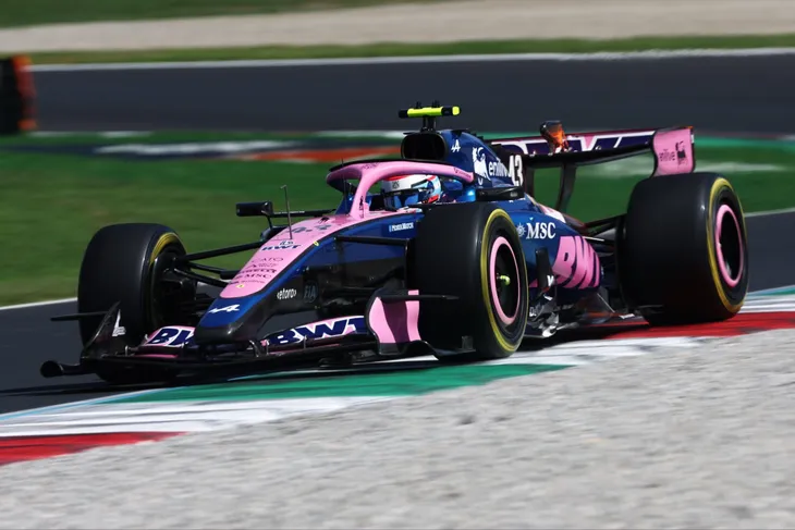 Colapinto largará séptimo en el Gran Premio de Italia.