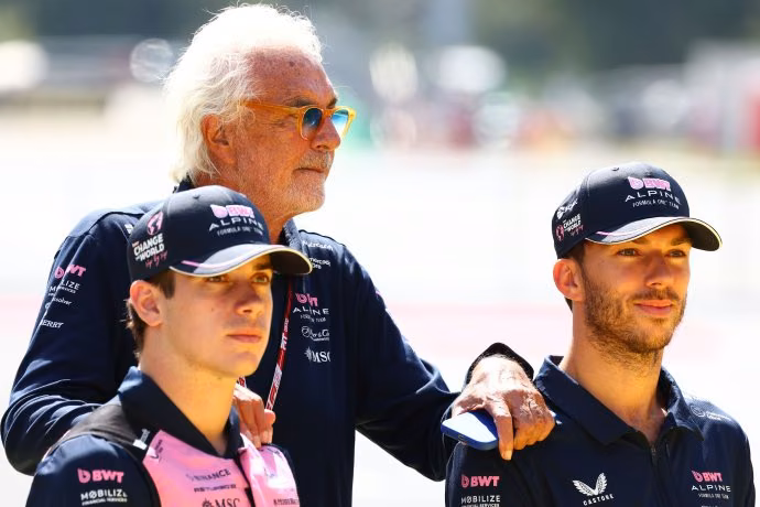 Briatore y una relación entre Colapinto y Gasly que empieza a tensarse.