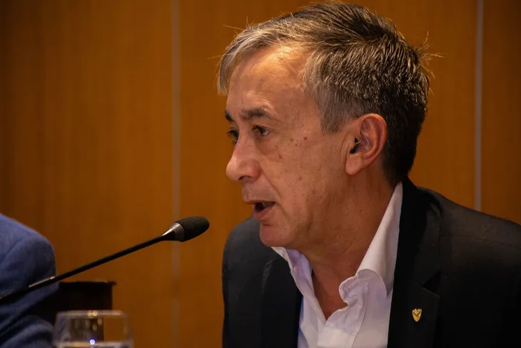 Nelson Pugliese, vicepresidente tercero de Vélez. Nelson Pugliese, vicepresidente tercero de Vélez.