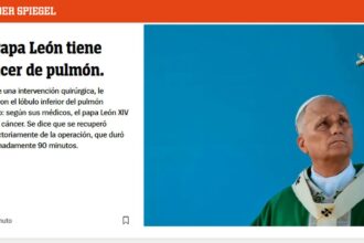 La reacción de los diarios del mundo a la operación de León XIV por un tumor maligno