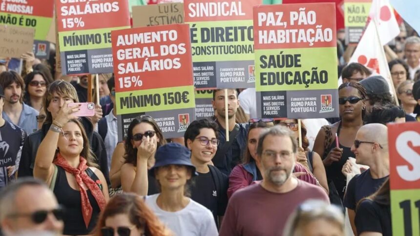 También en Italia, Portugal, España y Bélgica: marchas e incidentes en toda Europa por mejores ingresos