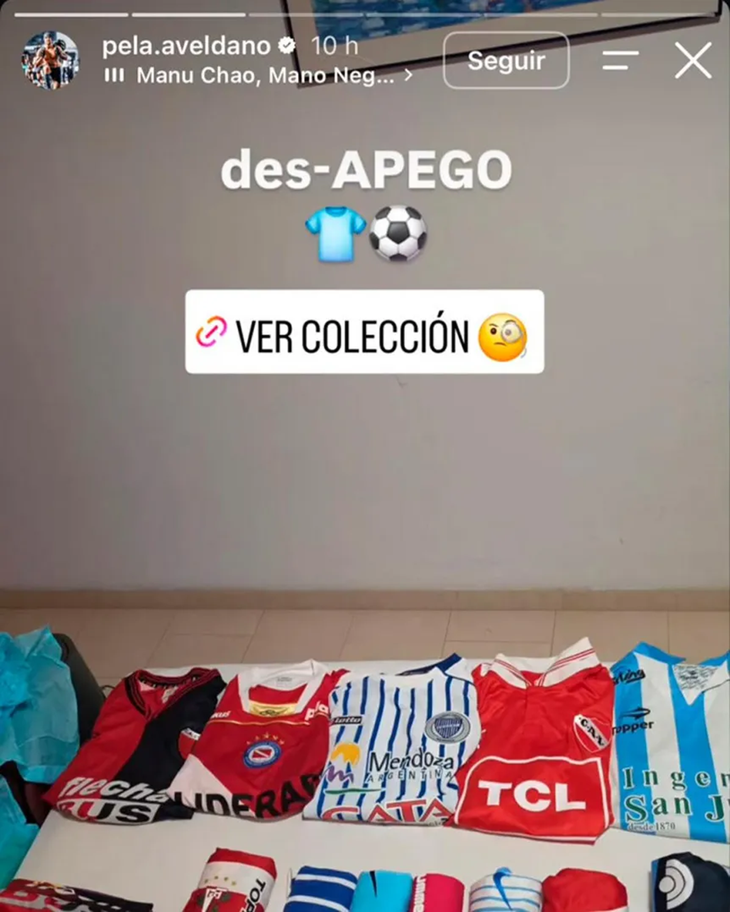 La publicación de Aveldaño llamó mucho la atención en redes sociales. La publicación de Aveldaño llamó mucho la atención en redes sociales.