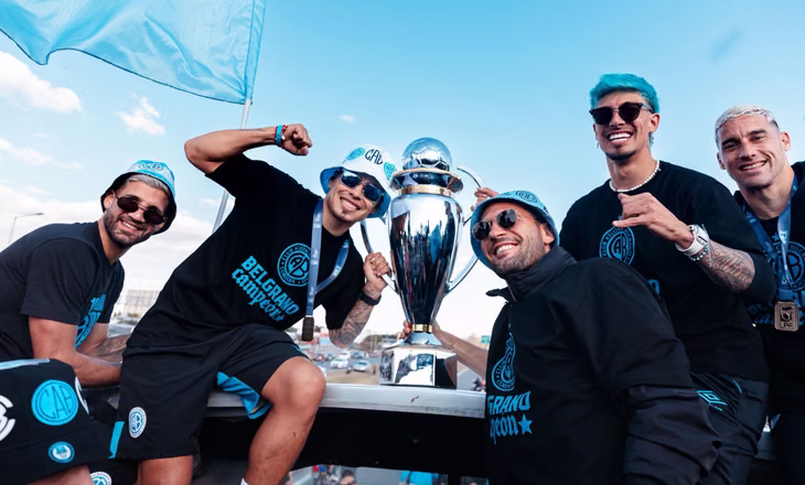 Belgrano, el último campeón del fútbol argentino.