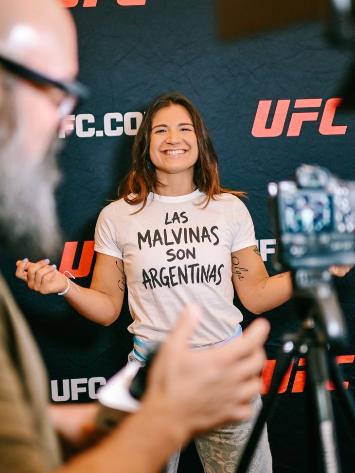Ailín Pérez debutó en la UFC en 2022 y, después de su primera derrota, empezó a sumar victorias y hacerse un lugar en la categoría.