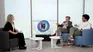 ElCEO de Bas Storage, Marcos Victorica; y el CEO de Grupo Almarena, Juan IgnacioPoliti, protagonizaron el primer panel de Ámbito Debate sobre Real Estate.